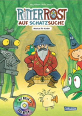 Ritter Rost auf Schatzsuche (Musicalbuch + CD)