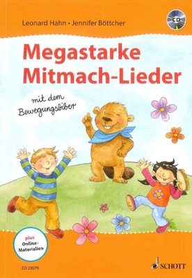 Megastarke Mitmach-Lieder (Buch mit CD)