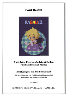 Rabautz für Blockflöte und Klavier