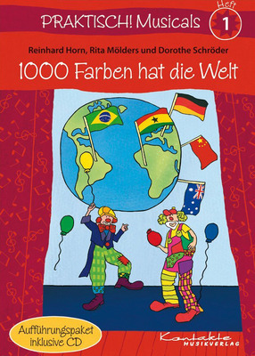 1000 Farben hat die Welt (Heft mit CD) 