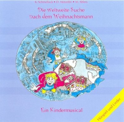 Die weltweite Suche nach dem Weihnachtsmann Hörspiel-CD Cover