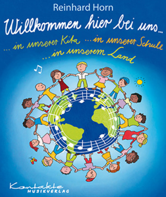 Willkommen hier bei uns (Notenheft)
