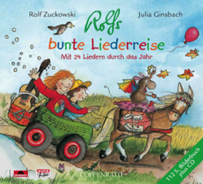 Rolfs bunte Liederreise (Bilderbuch mit CD)